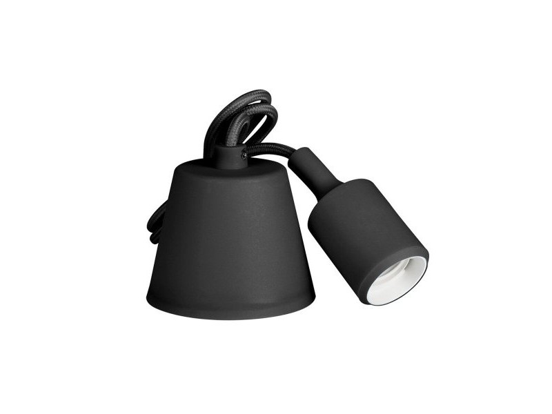 Настолна лампа EDM 32421 Черен Силикон 60 W 220-240 V 98,4 x 4,4 cm