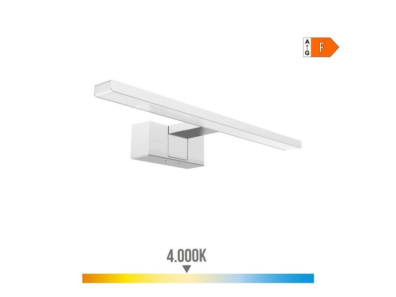 Стенна лампа EDM 32432 F 6 W 600 lm 30 x 12,8 x 5,1 cm LED Стенна лампа EDM 32432 F 6 W 600 lm 30 x 12,8 x 5,1 cm LED