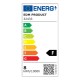 Стенна лампа EDM 32433 F 8 W 800 lm 40 x 12,8 x 5,1 cm LED