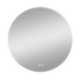 Стенно огледало EDM 32436 20 W Ø 60 cm Прозрачен Алуминий Кръгъл LED Светлина