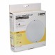 Аплик за стена EDM 32446 Бял Пластмаса F 18 W 120 W 1820 Lm Сензор за Движение Светлинни Сензори Кръгъл (4000 K)