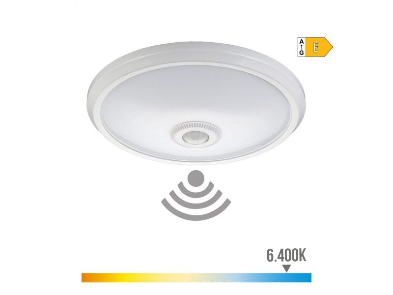 LED Аплик EDM 32509 Полимер A E 15 W 60 W 16 W 78 w 1100 Lm Повърхност (6400 K) LED Аплик EDM 32509 Полимер A E 15 W 60 W 16 W 78 w 1100 Lm Повърхност (6400 K)
