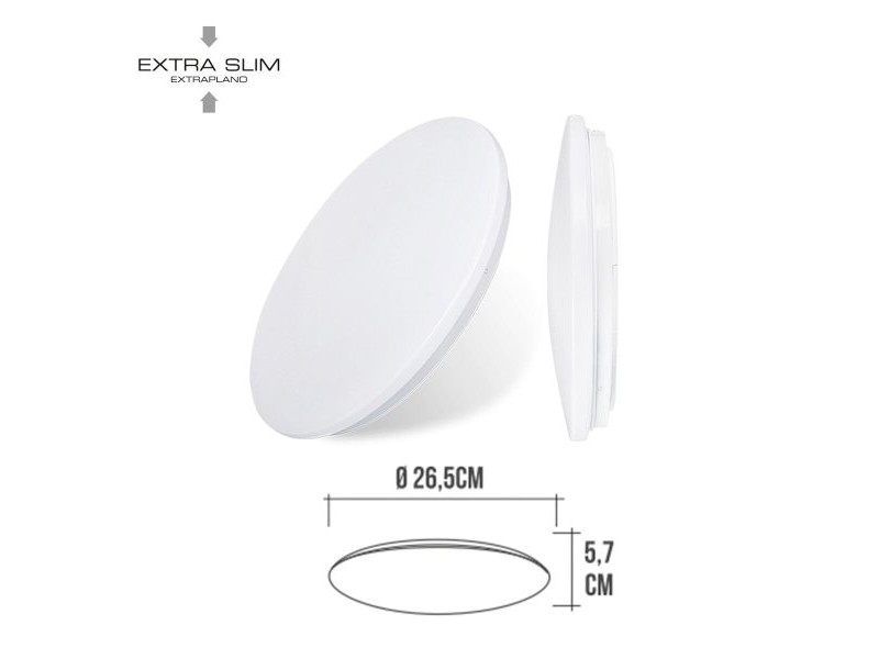 LED Таванна Светлина EDM 32515 F 12 W 60 W 80 W (4000 K) LED Таванна Светлина EDM 32515 F 12 W 60 W 80 W (4000 K)