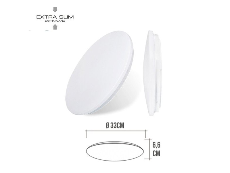 LED Таванен Аплик EDM 32517 F 18 W 82 W 1820 Lm (4000 K)