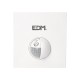 Аплик за стена EDM 32535 полипропилен A 10 W 750 Lm Бял Навън (4000 K)