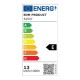 LED Аплик EDM 32537 полипропилен E 15 W 13 W 1250 Lm 1850 lm Бял (4000 K)