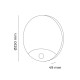 LED Аплик EDM 32538 полипропилен E 15 W 13 W 1250 Lm 1850 lm Бял (6500 K) (6400 K) LED Аплик EDM 32538 полипропилен E 15 W 13 W 1250 Lm 1850 lm Бял (6500 K) (6400 K)