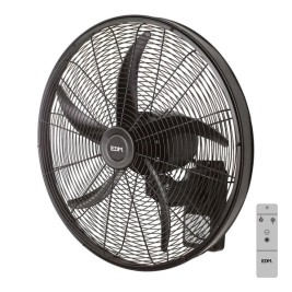 Вентилатор за стена EDM 33521 Черен 100 W Ø 45 cm