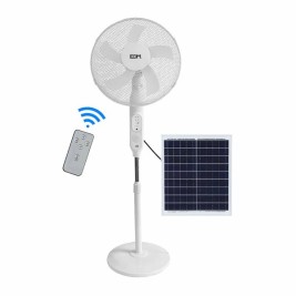 Вентилатор с крака EDM 33523 Бял 25 W Слънчев