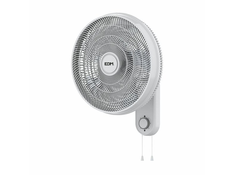 Вентилатор за стена EDM 33526 Бял 50 W 55 W Ø 45 cm