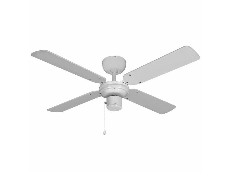 Вентилатор за таван EDM 33802 Báltico Бял 50 W ø 102 cm