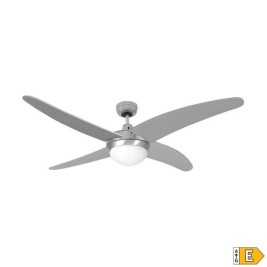 Вентилатор за таван с осветление EDM 33807 Caspio Сребрист 60 W