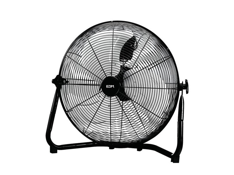 Вентилатор за по EDM индустриален Ø 50 x 58 cm Черен 130 W