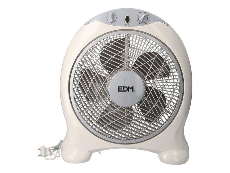 Настолен вентилатор EDM 33951 Бял Сив 45 W 38,5 x 13 x 46 cm Настолен вентилатор EDM 33951 Бял Сив 45 W 38,5 x 13 x 46 cm