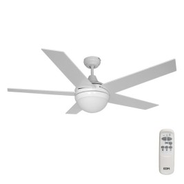 Вентилатор за таван с осветление EDM 33988 Adriatico Бял 60 W