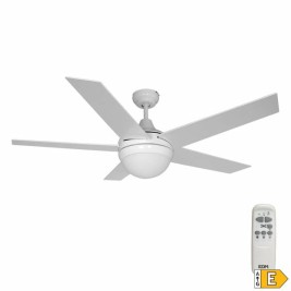 Вентилатор за таван с осветление EDM 33988 Adriatico Бял 60 W