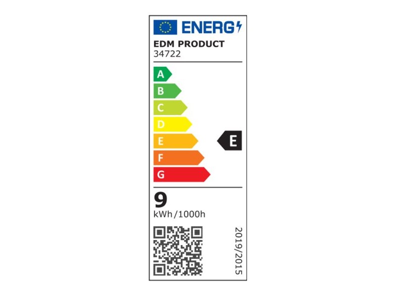 Latern EDM 34722 Полимер 50 W 9 W 810 Lm 22 x 12 x 6 cm Навън