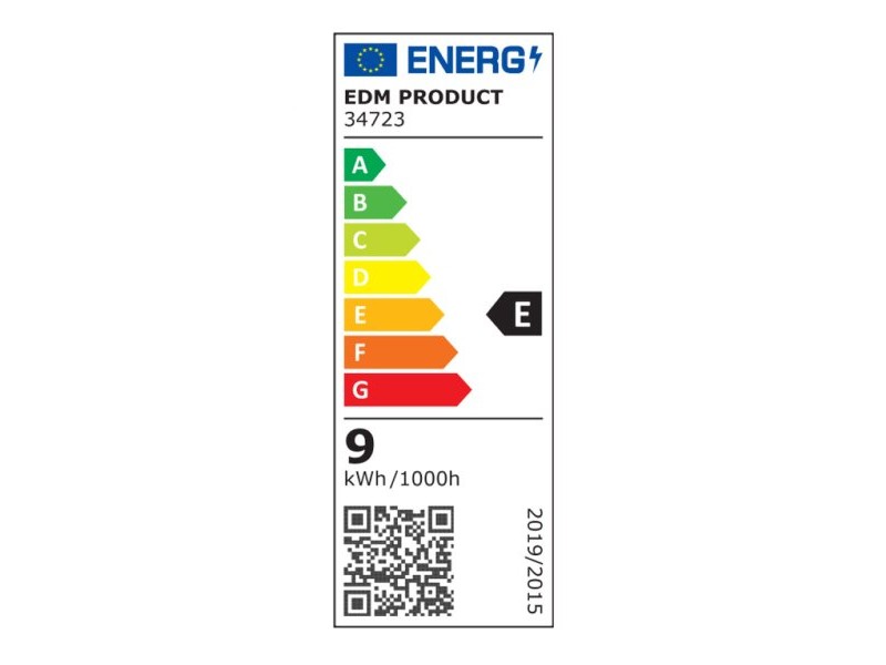 LED Аплик EDM 34723 Полимер A E 50 W 9 W 810 Lm (4000 K)