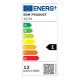 Аплик за стена EDM 34724 Бял Полимер A E 12 W 75 W 1080 lm Навън (4000 K)