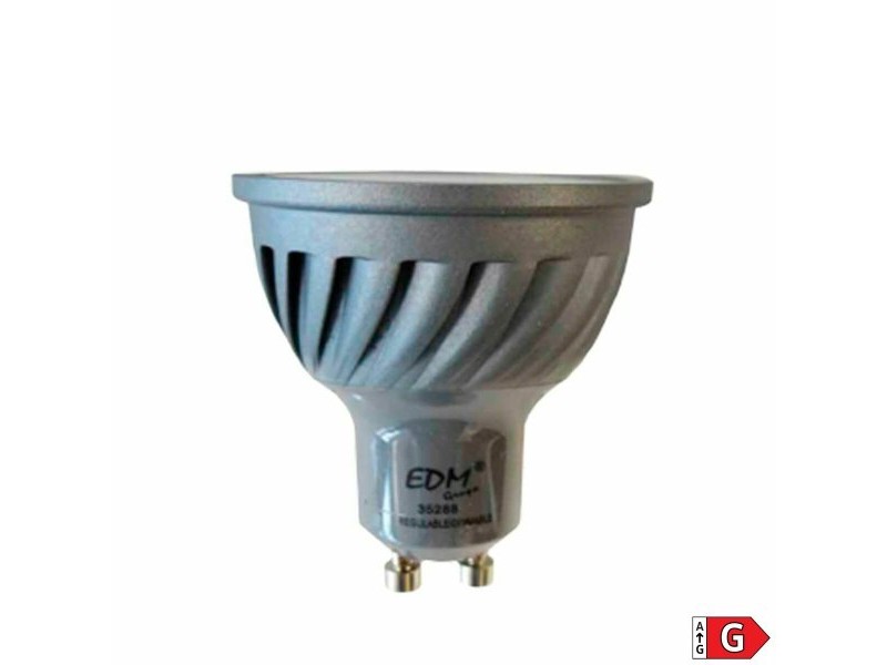LED крушка EDM Регулируем G 6 W GU10 480 Lm Ø 5 x 5,5 cm (3200 K)