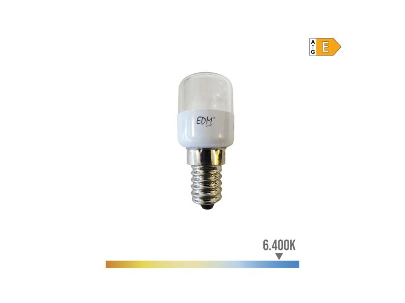 LED крушка EDM 35291 E 6 W 1 W 0,5 W E14 Ø 2,6 x 60 cm (6400 K)