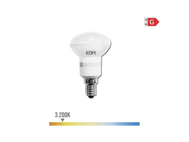 LED крушка EDM 35478 G 5 W 32 W E14 350 lm Ø 4,5 x 8 cm Рефлекторна (3200 K)