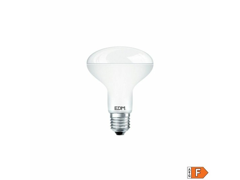 LED крушка EDM 35489 F 12 W 75 W 80 W E27 1055 lm Ø 9 x 12 cm Рефлекторна (6400 K)