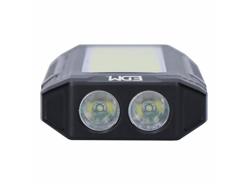 фенер LED EDM 36120 18650 5 W 10 W 1000 Lm 200 Lm Двоен