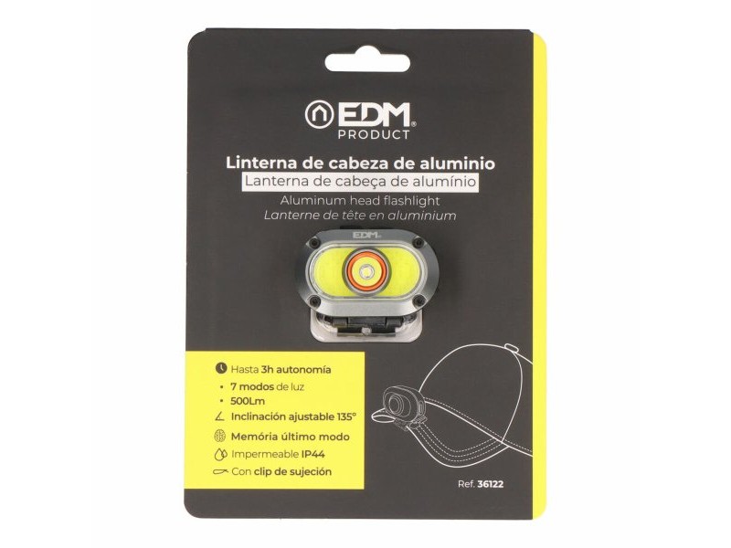 LED Фенер EDM 36122 7 W 500 lm 200 Lm