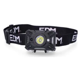 LED Фенер EDM 36129 Cob 5 W 200 Lm Светлинни Сензори 7 Функции (3 броя)