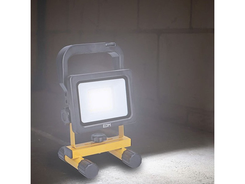 LED spotlight EDM 36130 20 W 1000 Lm 2000 Lm Презареждащ се