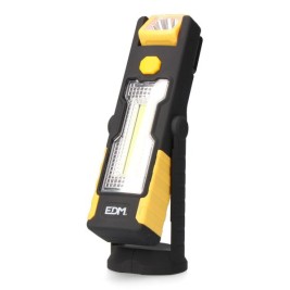 фенер LED EDM 36381 Cob XL 3 W Двойна функция Кука Магнит