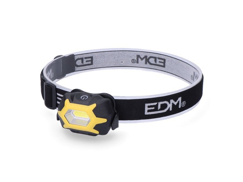 LED Фенер EDM 36385 XL Жълт Черен 1 W 120 Lm
