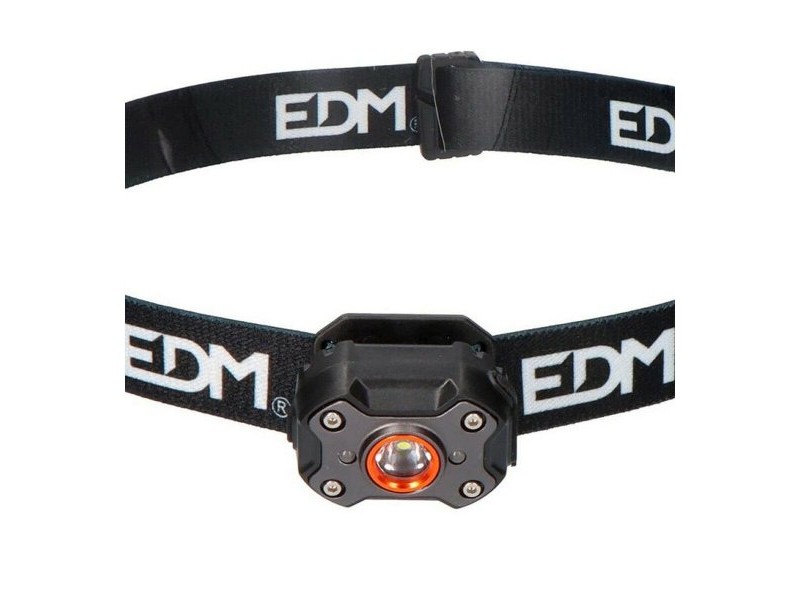 LED Фенер EDM 36417 Черен 8 W 400 lm