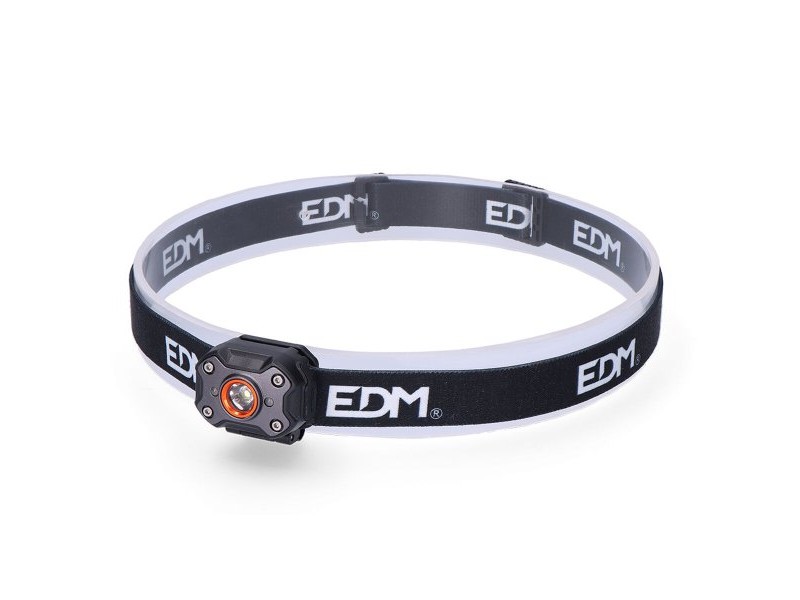 LED Фенер EDM 36417 Черен 8 W 400 lm