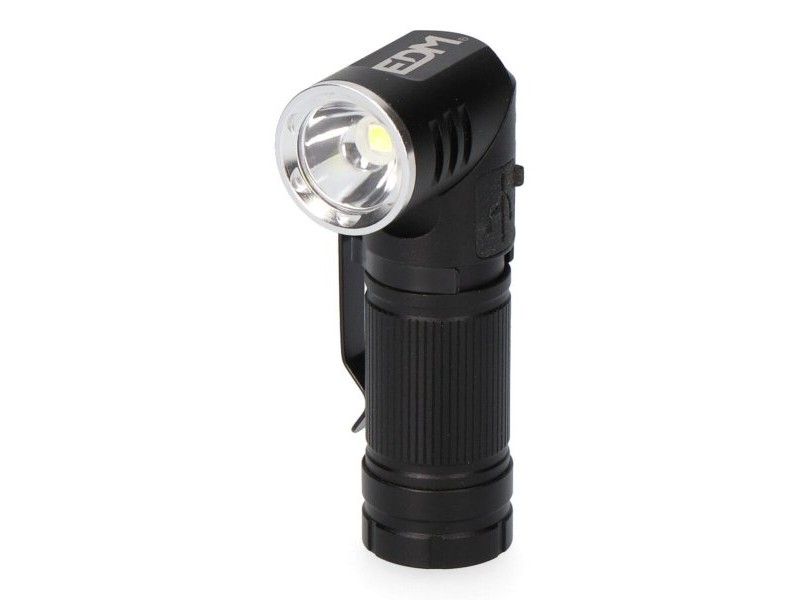 фенер LED EDM 36443 8 W 450 lm Въртяща се приставка Презареждащ се Mini