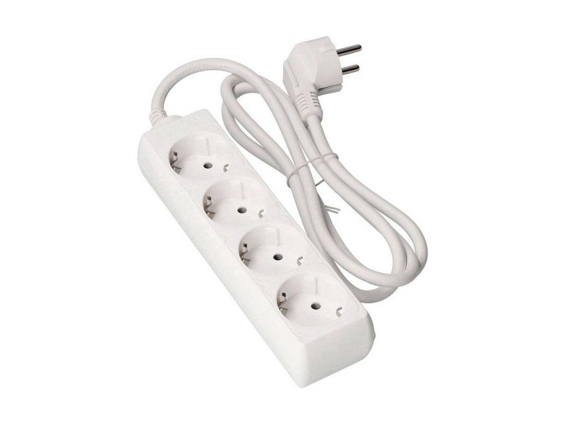 Табло с 4 гнезда с бутон за включване EDM 41034 Schuko (3 m)