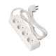 Табло с 4 гнезда с бутон за включване EDM 41034 Schuko (3 m)