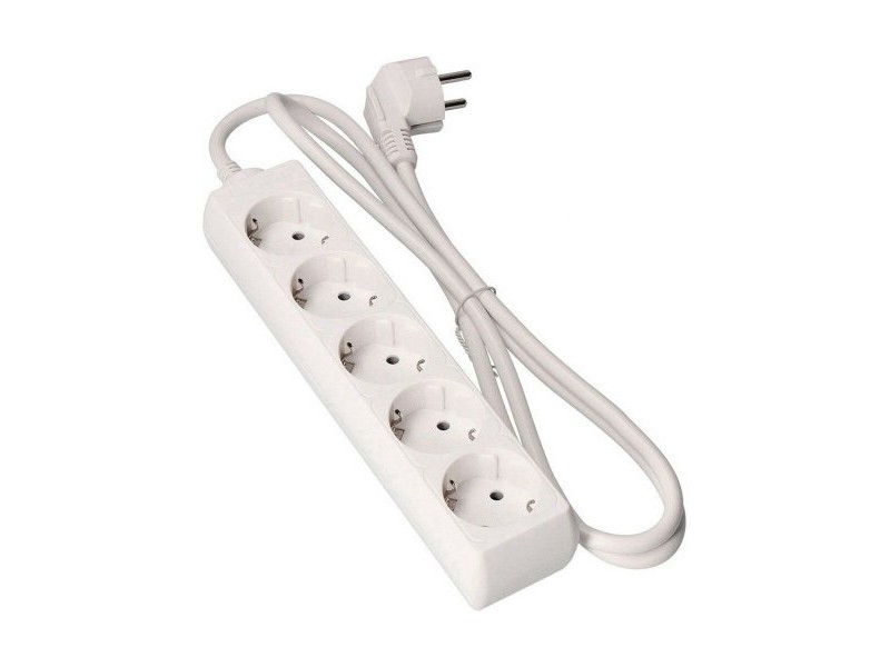 Табло с 5 гнезда с бутон за включване EDM 41035 Schuko (3 m)