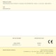 Контакт - 5 изхода с копче EDM 41824 Бял 3680 W 250 V (1,5 m)