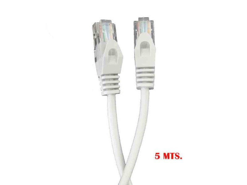 UTP категория 5 твърд мрежови кабел EDM 56021 Бял Сив UTP категория 5 твърд мрежови кабел EDM 56021 Бял Сив