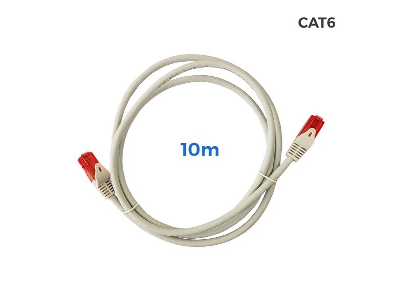 UTP категория 6 твърд мрежови кабел EDM 56038 Сив UTP категория 6 твърд мрежови кабел EDM 56038 Сив