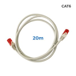 UTP категория 6 твърд мрежови кабел EDM 56040 Сив