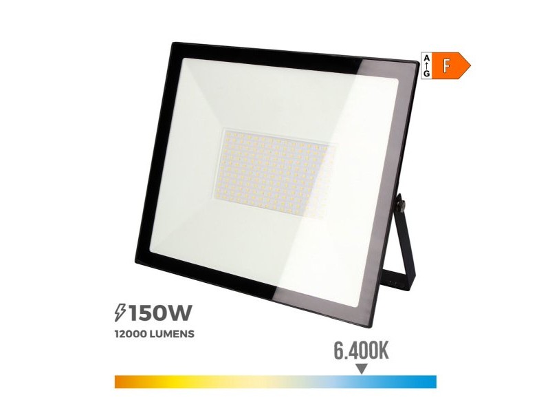 Фокус на Прожектор EDM 70337 Черен F 150 W (6400 K) Фокус на Прожектор EDM 70337 Черен F 150 W (6400 K)