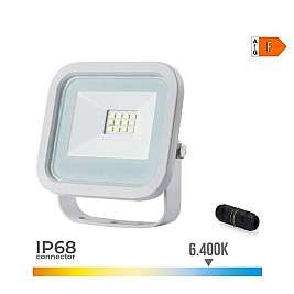 Фокус на Прожектор EDM 70369 Бял F 10 W 800 lm 700 lm (6400 K)