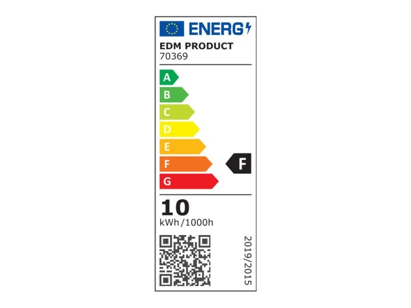 Фокус на Прожектор EDM 70369 Бял F 10 W 800 lm 700 lm (6400 K)