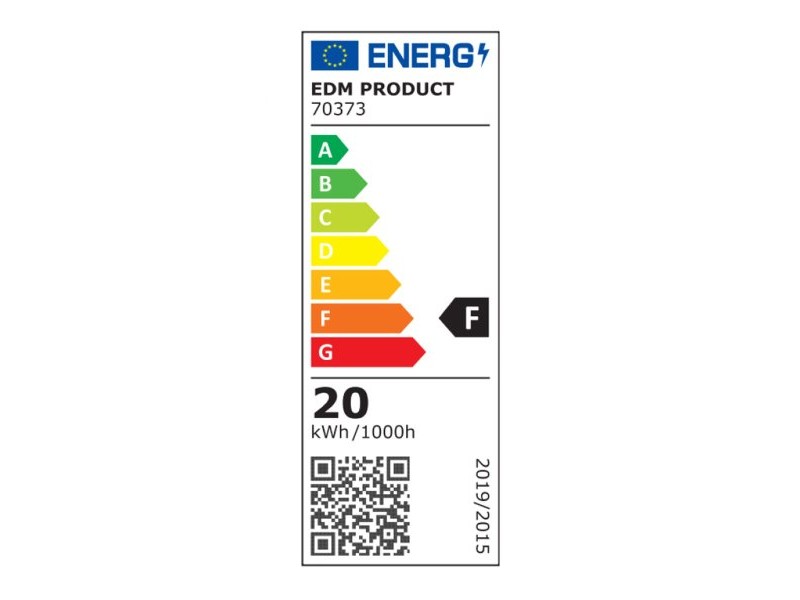 Фокус на Прожектор EDM 70373 Бял F 20 W (6400 K)
