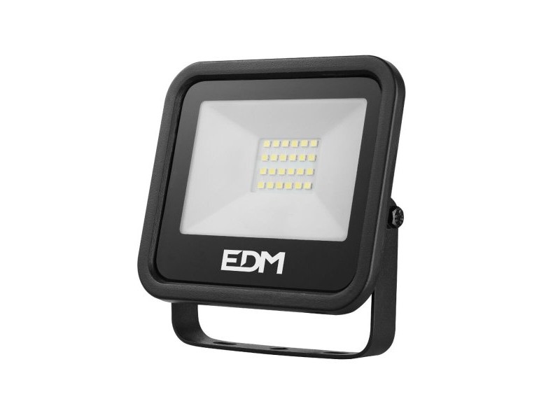 LED spotlight EDM 70401 Black Series Черен F 20 W 12,4 x 10,6 x 2,8 cm (6400 K)