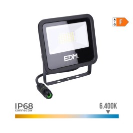 Фокус на Прожектор EDM 70402 Черен F 30 W (6400 K)