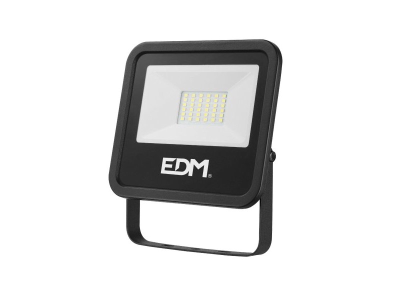 Фокус на Прожектор EDM 70402 Черен F 30 W (6400 K)